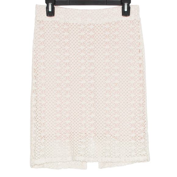 Free People Skirt Coquette Cottage Lolita Boho Fairy Soft Girl Beach Coastal 8 - Picture 1 of 8